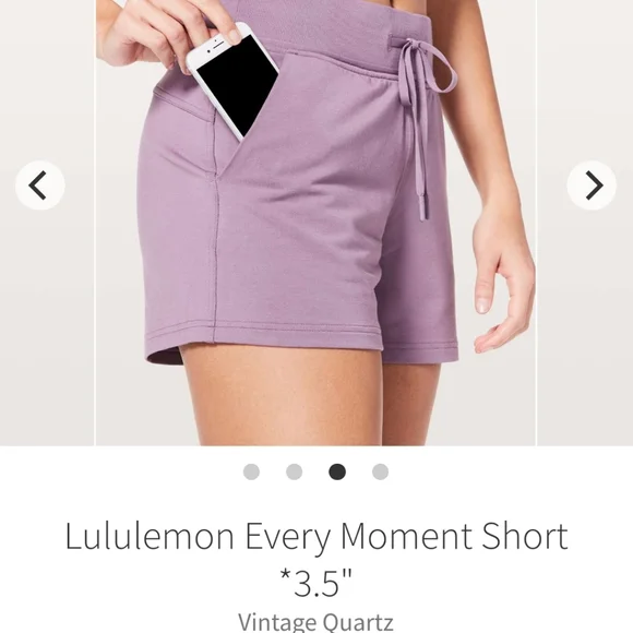 lululemon every moment short vintage quartz - Picture 8 of 8